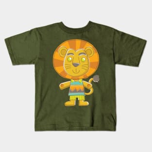 Cute Lion Kids T-Shirt